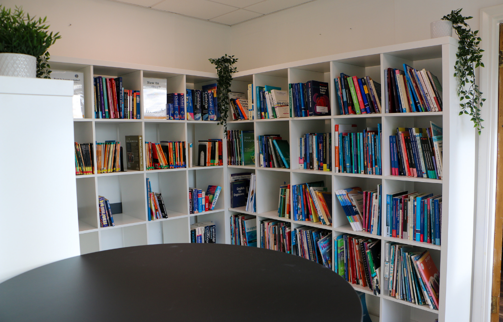 Study library at Greenwich Campus in London